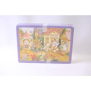 Easter Town, Jigsaw Puzzle, Springbok, 25 Pieces, Hallmark